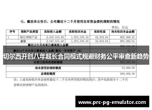 切尔西开创八年超长合同模式规避财务公平审查新趋势